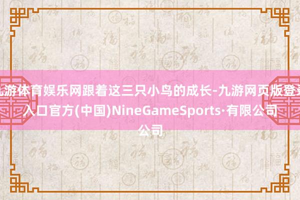 九游体育娱乐网跟着这三只小鸟的成长-九游网页版登录入口官方(中国)NineGameSports·有限公司