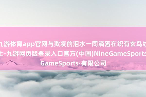 九游体育app官网与欺凌的泪水一同滴落在织有玄鸟纹样的地砖上-九游网页版登录入口官方(中国)NineGameSports·有限公司